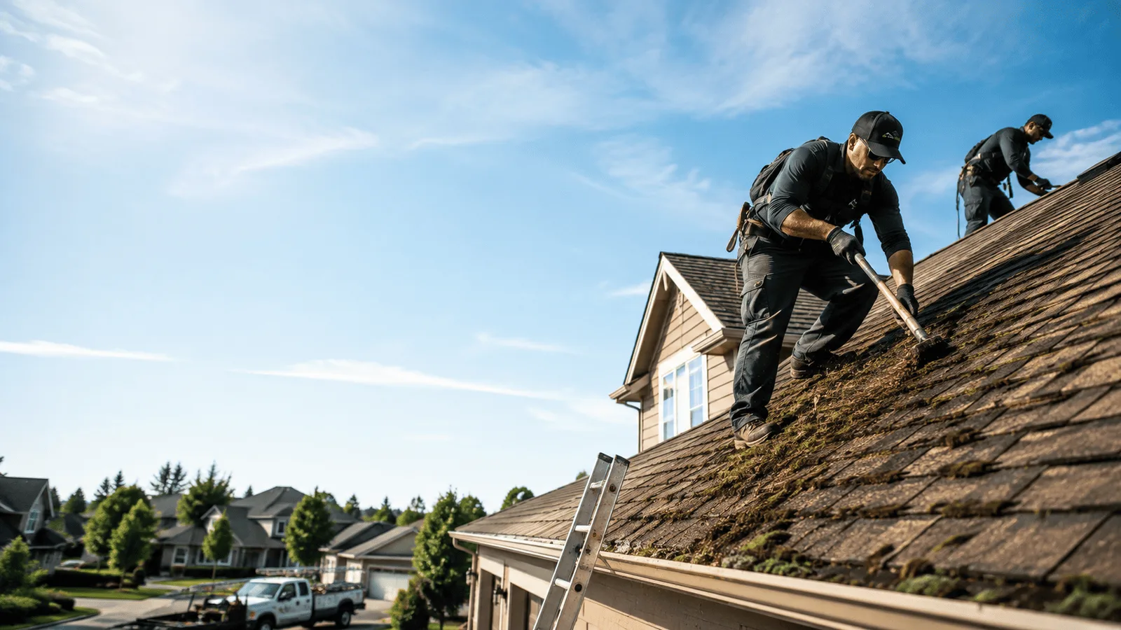 Roof Moss Removal in Powell, TX near me